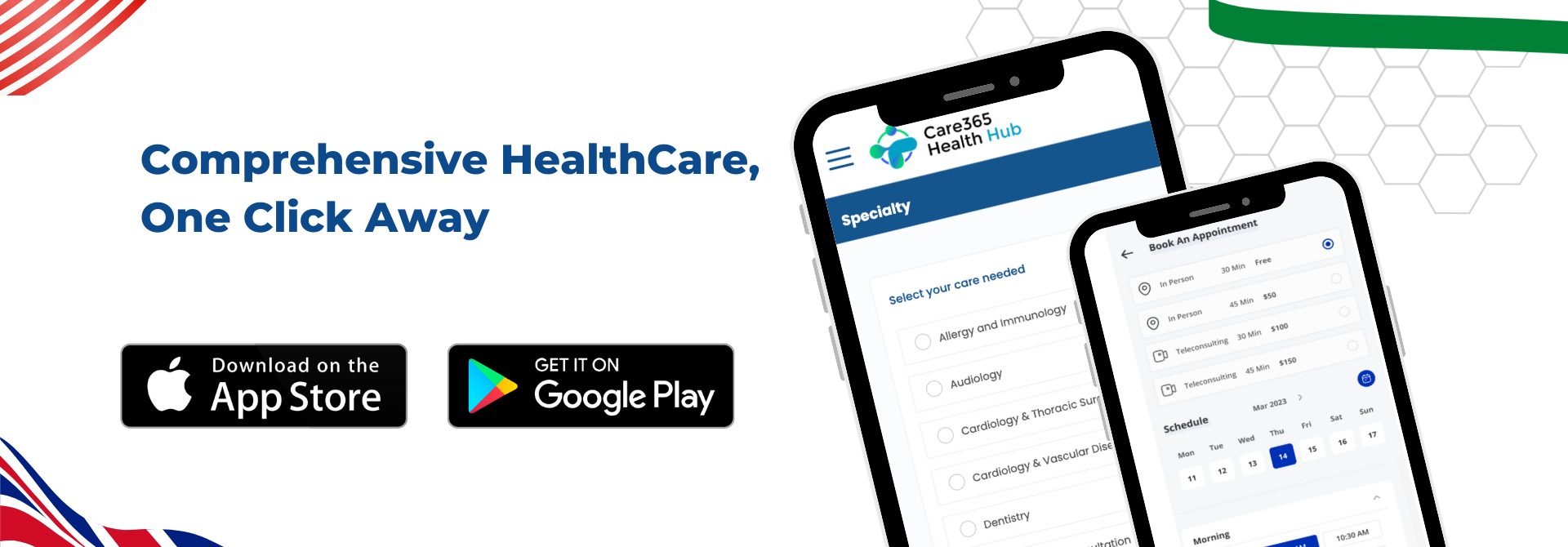 1Care365 Health Hub Slider